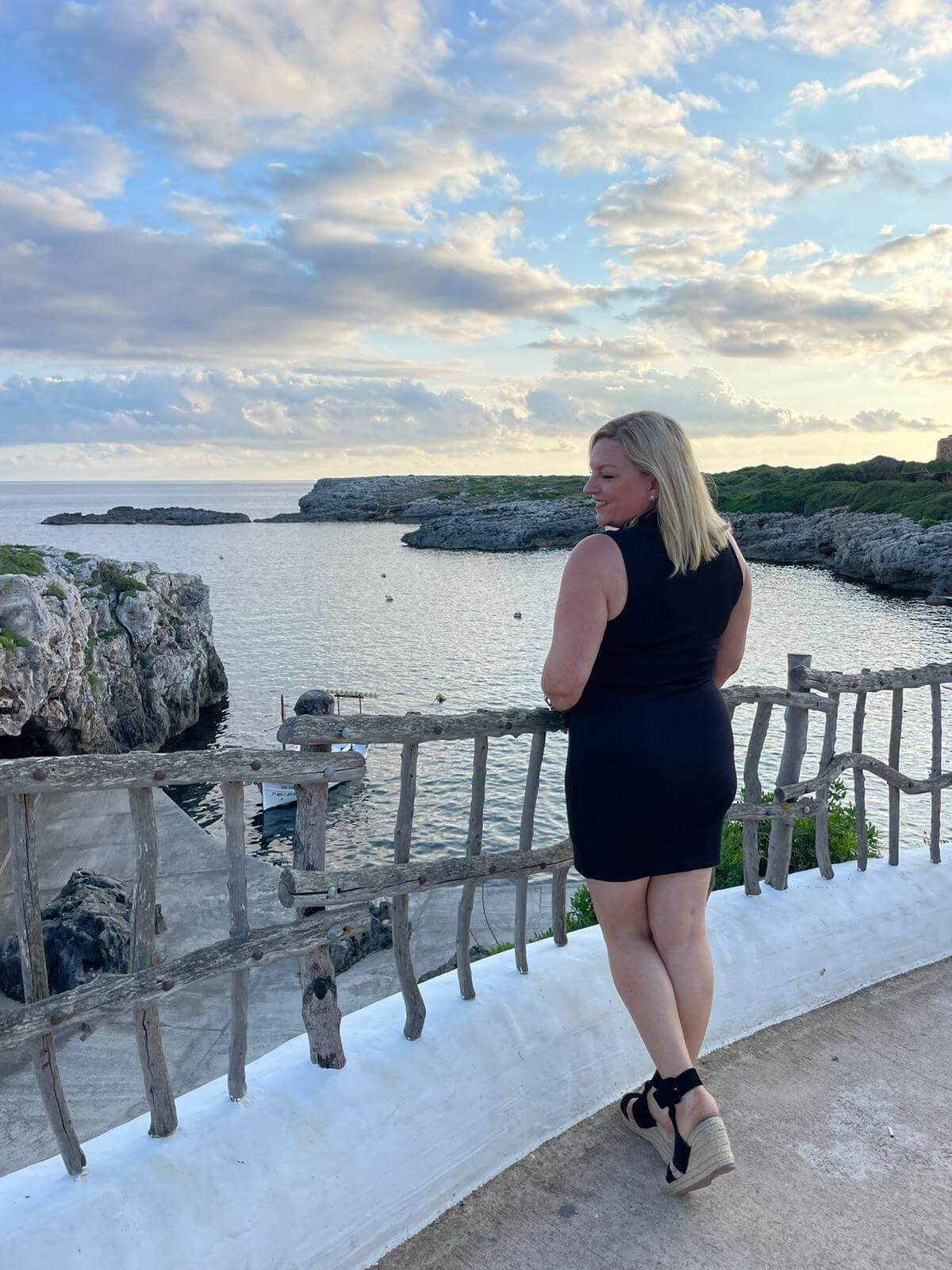 Kim fundadora de inmobiliaria Menorca Secret